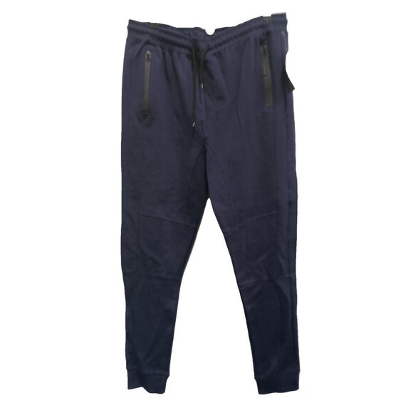 Arketype Mens Jogger Pants Size XL Navy Drawstring Loungewear Streetwear NEW - Picture 1 of 9